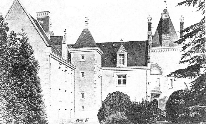 Le château de La Planche - Tiré de l'ouvrage Deux Siècles de Vènerie à travers la France - H. Tremblot de la Croix et B. Tollu (1988)